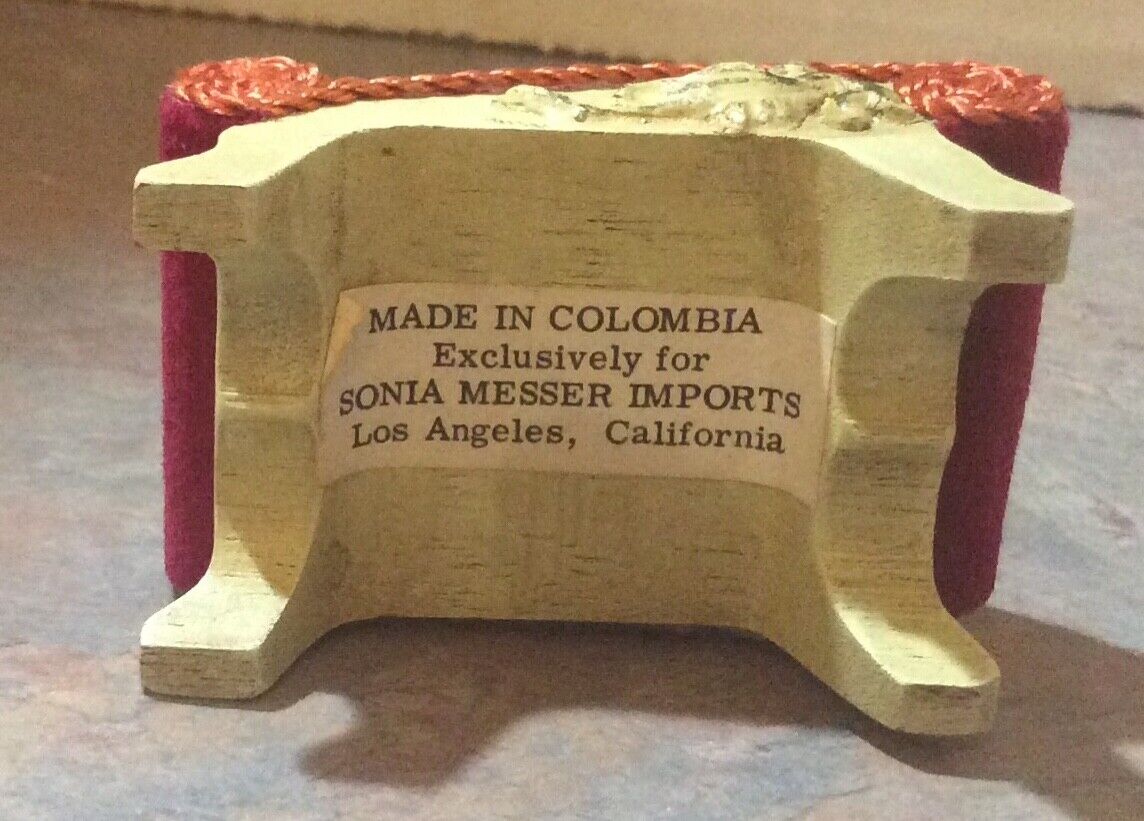 SONIA MESSER + BLOCK HOUSE Dollhouse 18th Century French Red Velvet Furniture