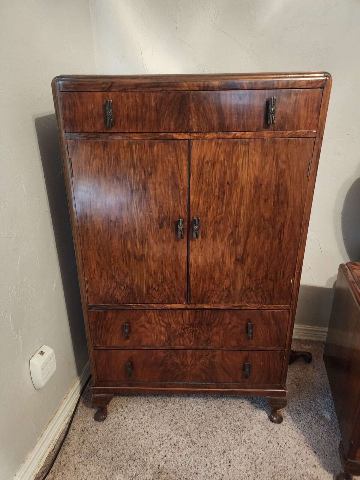 ANTIQUE 5 PIECE BEDROOM SUITE
