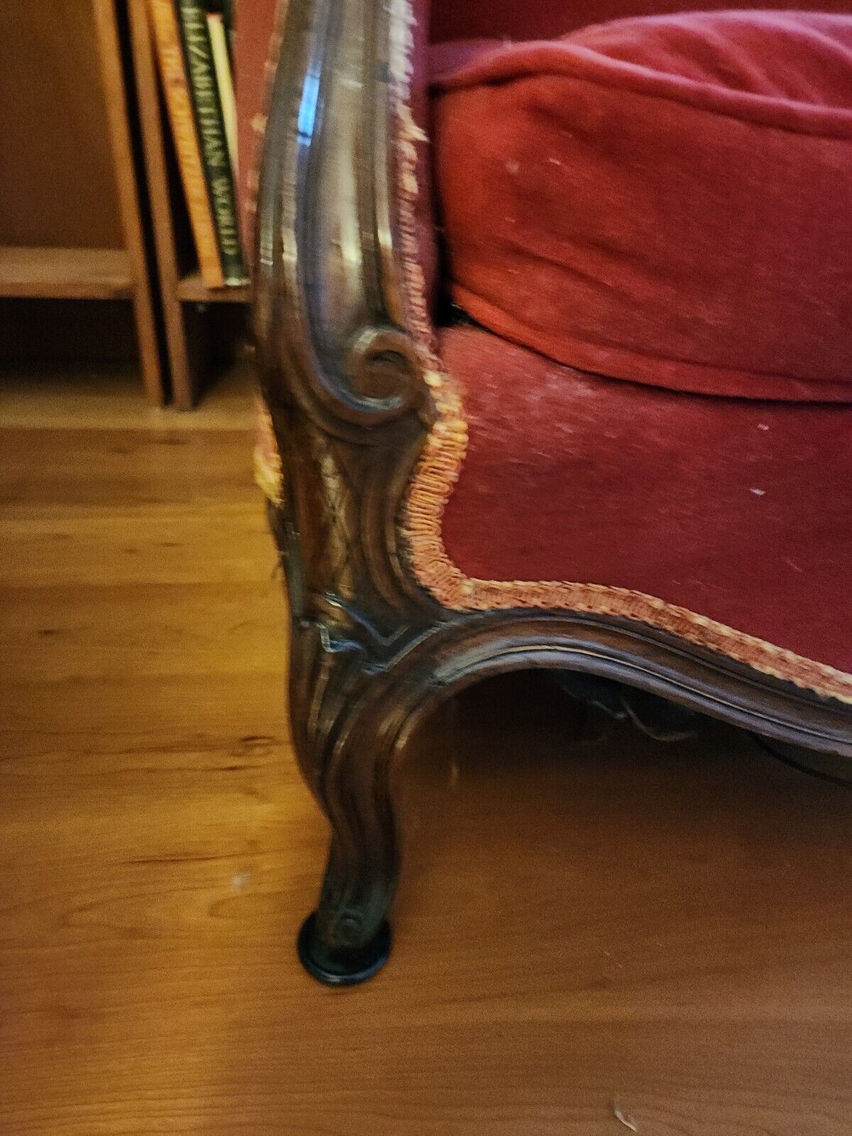 Pair Of Signed 18th Century FRENCH BERGAIRES ARMCHAIRS Chair Chairs