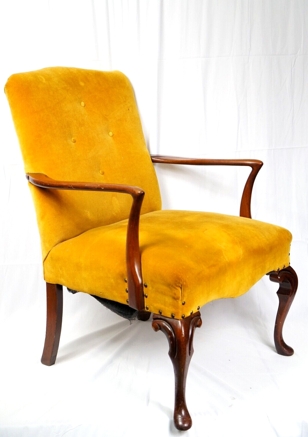 Gold Antique Wooden Chair 18th Century ~ Absolutely Stunning!