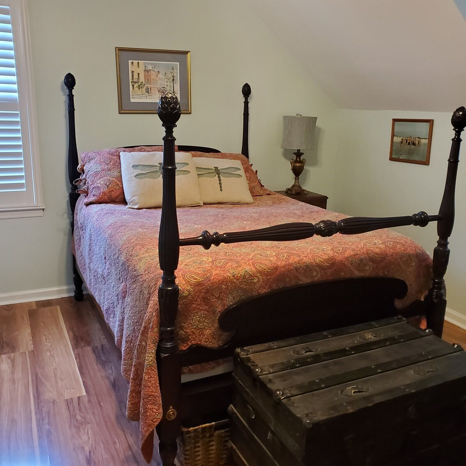 Antique Bedroom Mahogany Furniture set 1910-1920 Circa 1910-1920 Circa