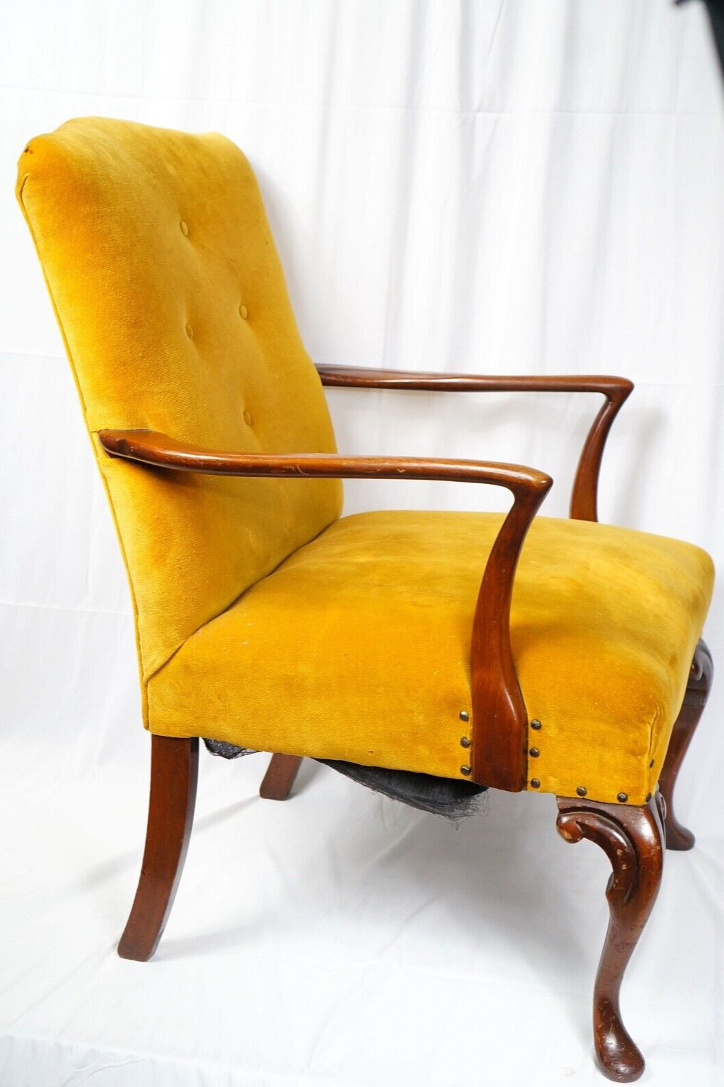 Gold Antique Wooden Chair 18th Century ~ Absolutely Stunning!