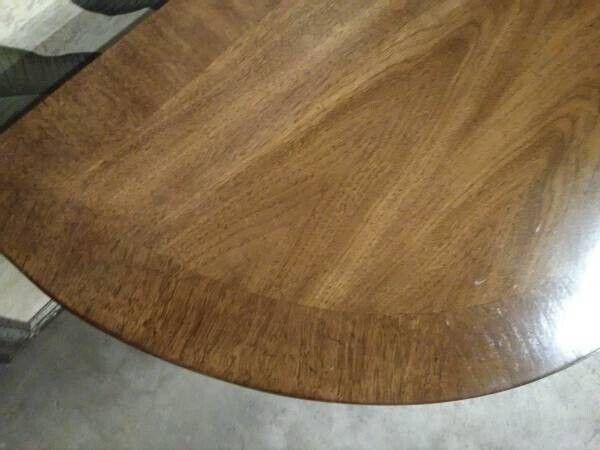 White Fine Furniture Drawer Demilune End Table 25x28 Half Moon Table