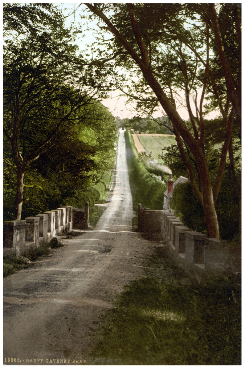 1800s Inspirational POSTER.Home wall.Scotland.House Vintage Decor.621i