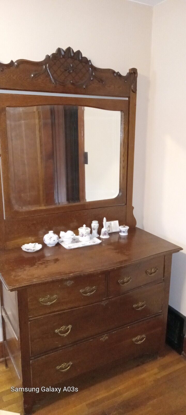 Antique Bed and Dresser