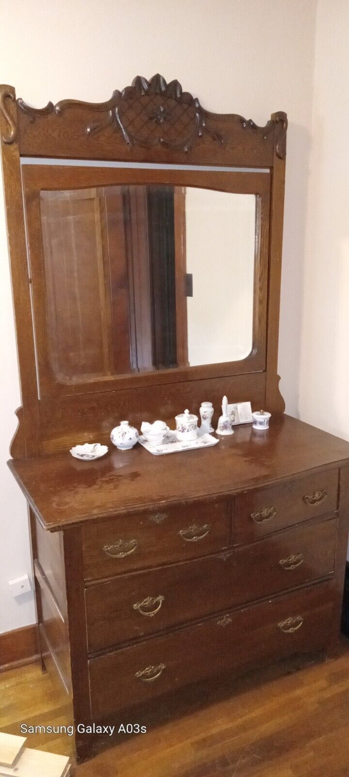 Antique Bed and Dresser
