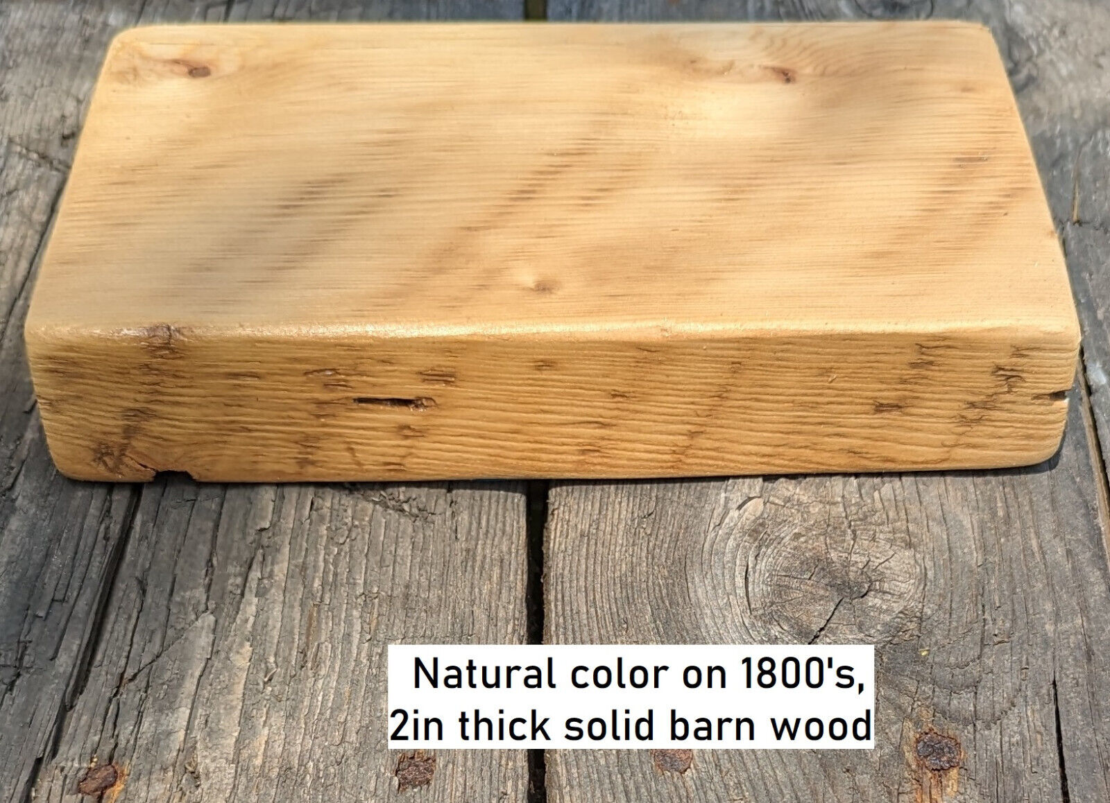 Floating shelf reclaimed barn wood Premium 2in thick floating shelves USA made