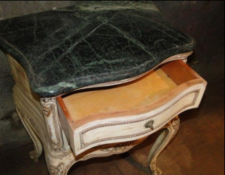 Louis XV Bedroom Full Size Set Four Pieces 32