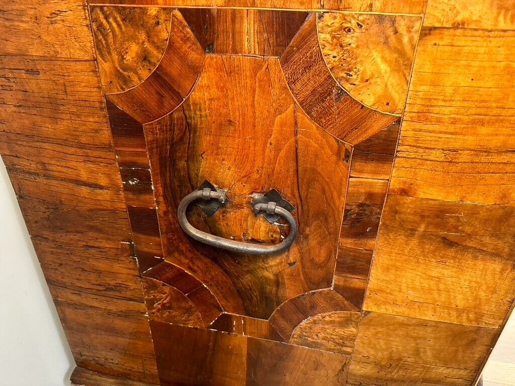 18th Century German Chest/ Commode with Contrasting Marquetry