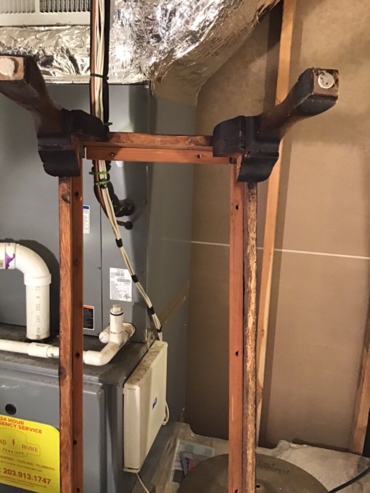 Antique Late 1800’s Bedside Bench With Floral Pillow 38”Lx20”Wx20”H Read Below