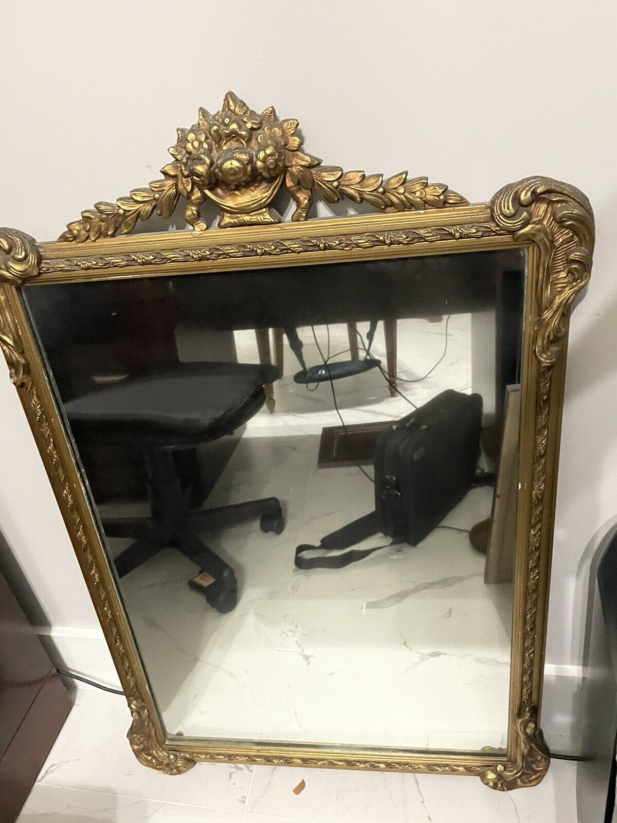 Haunted Antique mirror found in a wall in Utah from a house built in the 1800’s.