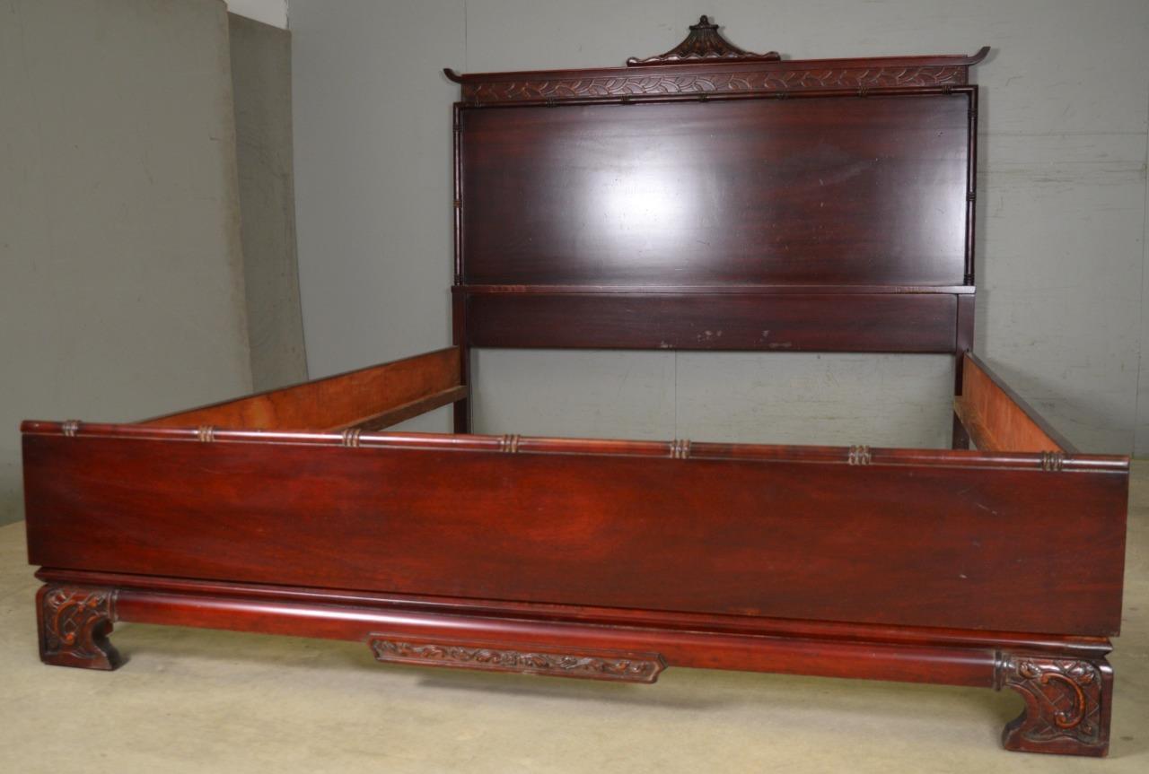 Antique Mahogany 6 Piece Bedroom Set #21950