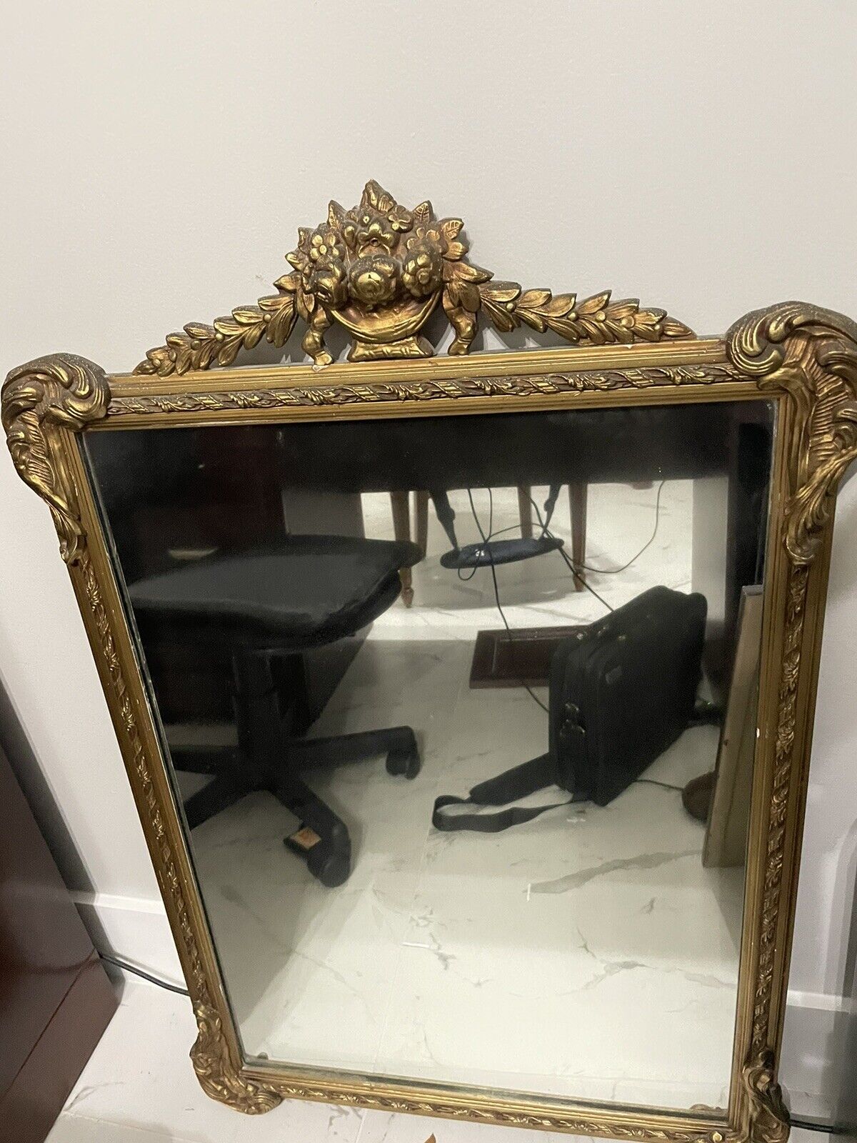 Haunted Antique mirror found in a wall in Utah from a house built in the 1800’s.