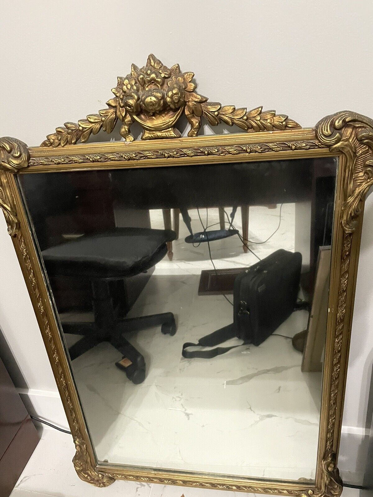 Haunted Antique mirror found in a wall in Utah from a house built in the 1800’s.