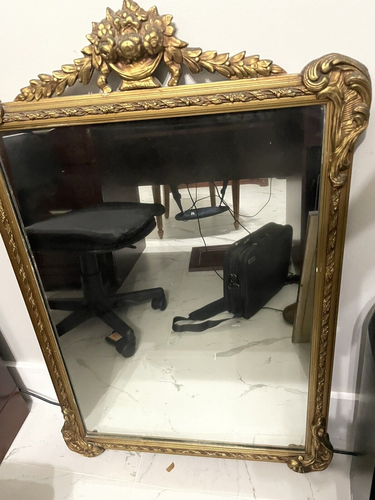 Haunted Antique mirror found in a wall in Utah from a house built in the 1800’s.