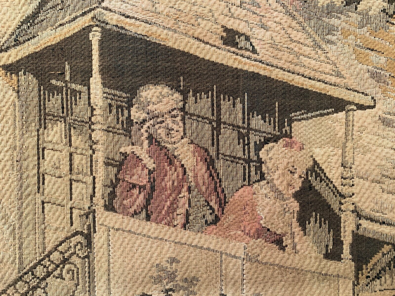 Early 1900s Vintage Tapestry Wall Hanging