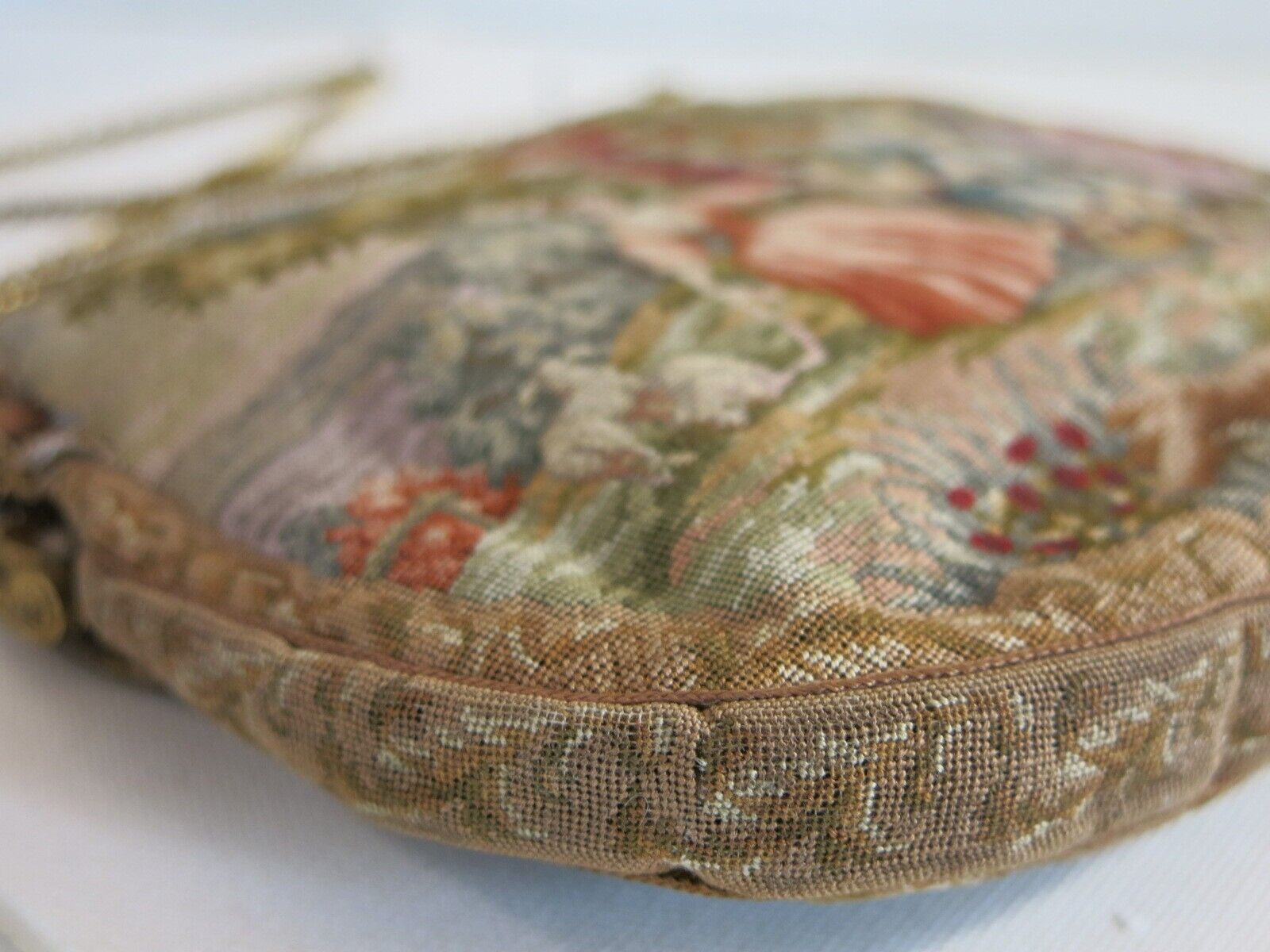 Victorian Enamel Purse with Seed Pearl Closure
