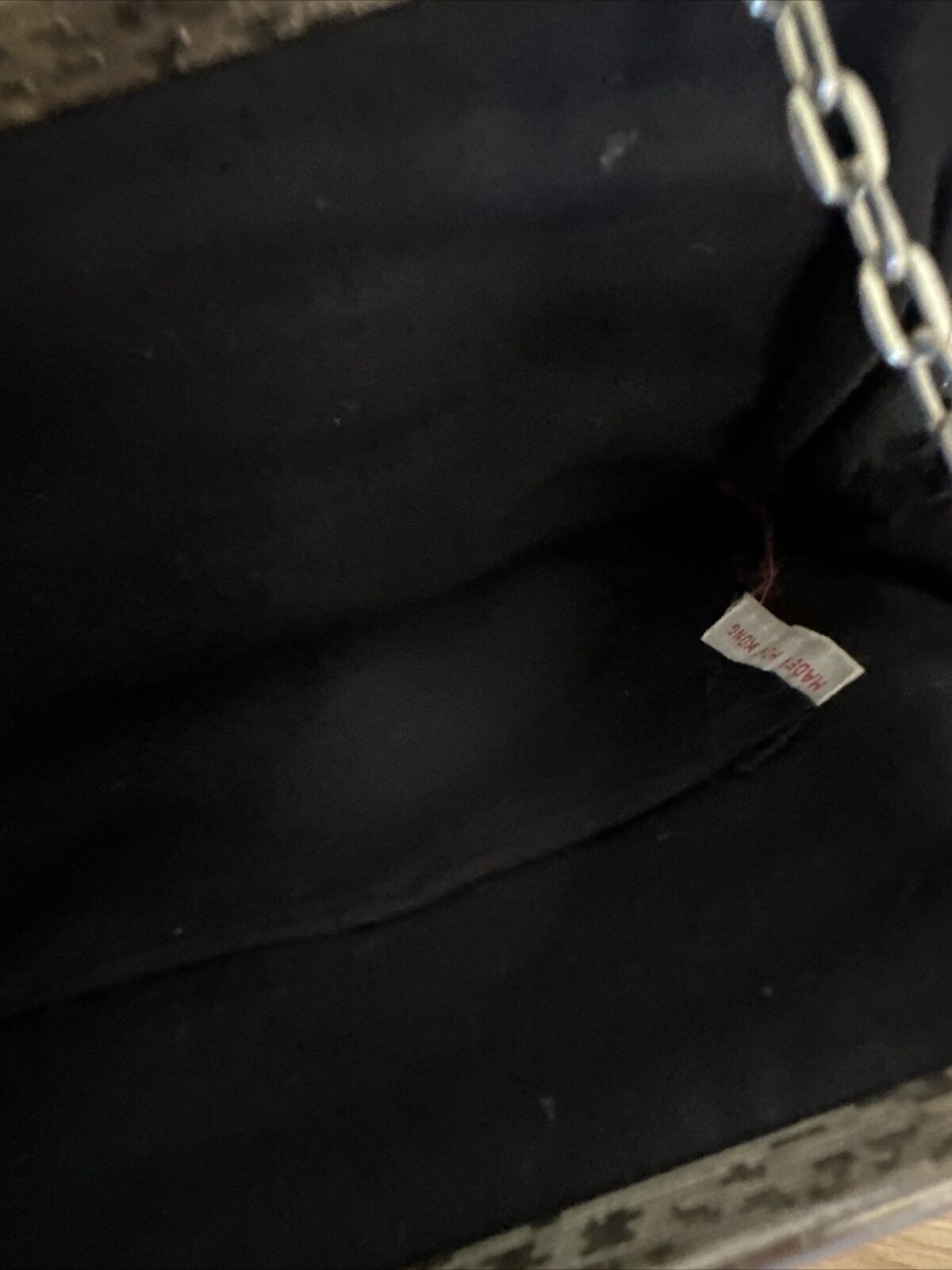 Victorian Tapestry Lady Handbag with Chain Strap