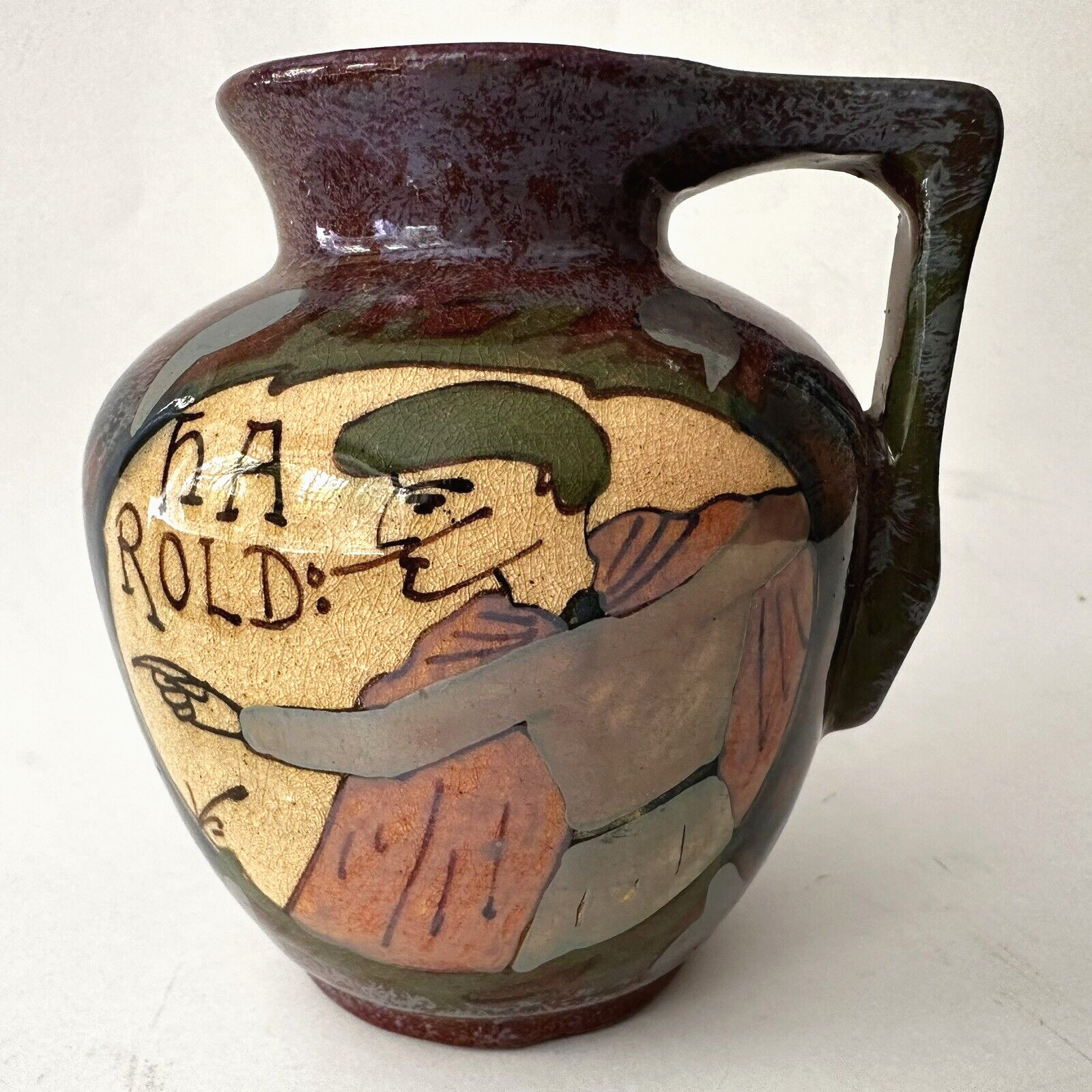 Antique Louis Etienne Desmant Pottery Vase 1900s