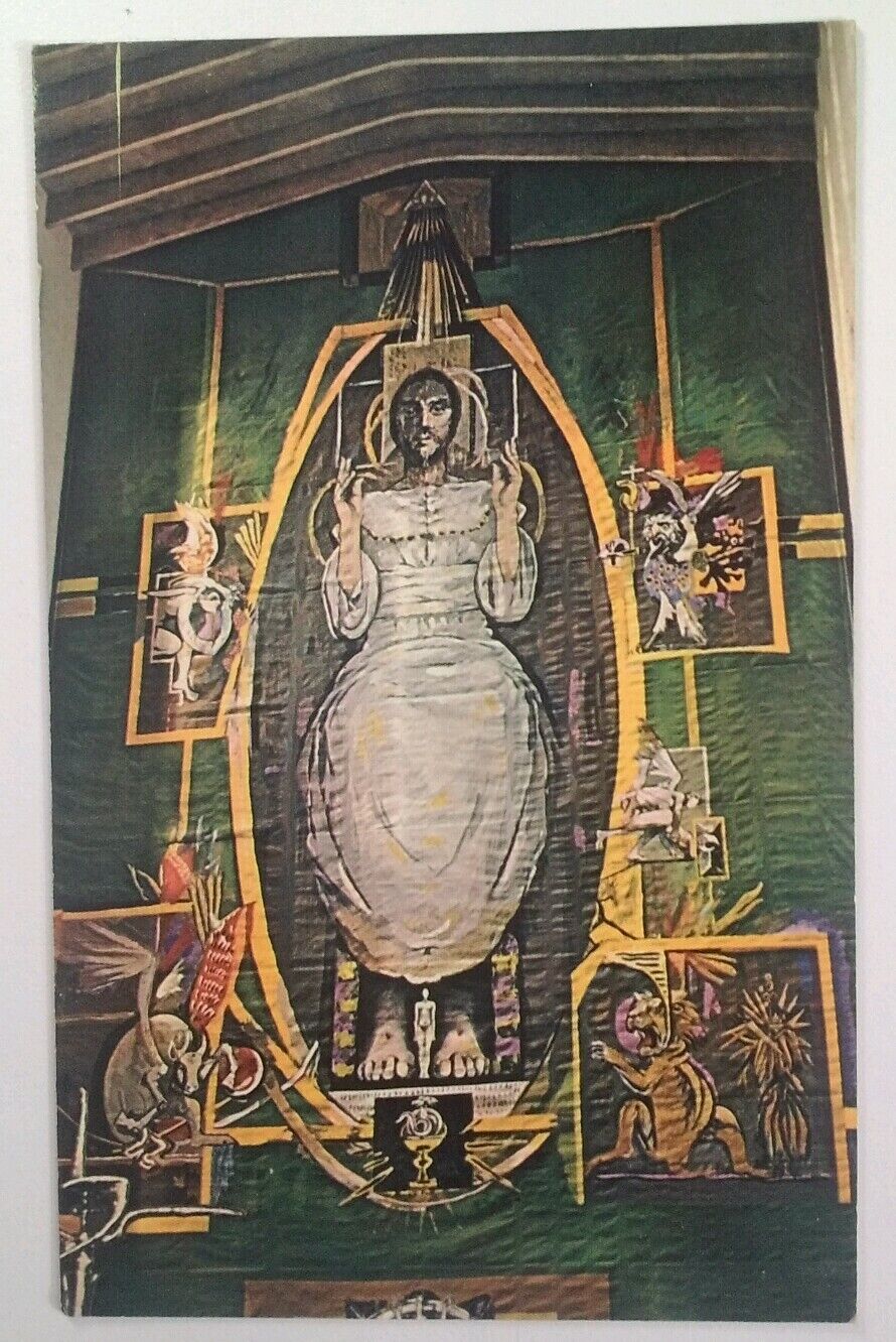 Rare Early 1900s Coventry UK Postcard Tapestry