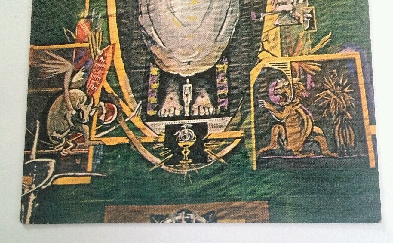 Rare Early 1900s Coventry UK Postcard Tapestry