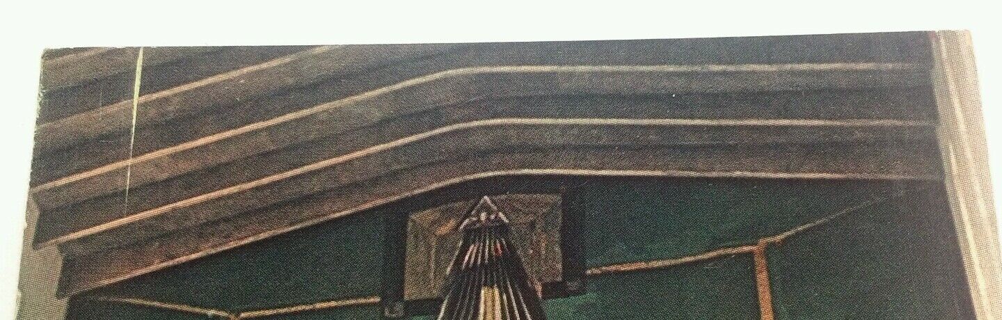 Rare Early 1900s Coventry UK Postcard Tapestry