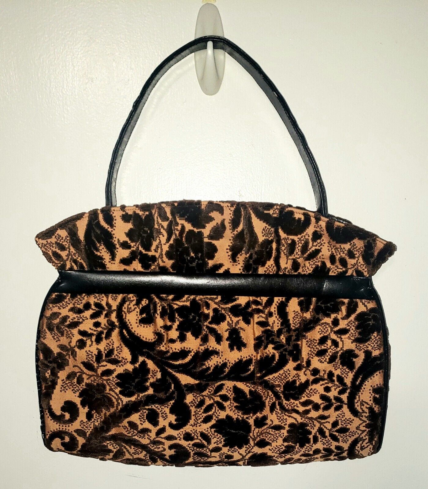 Vintage Spanish Floral Tano Handbag - 1900s