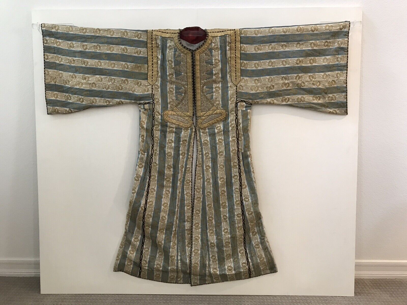 Elegant 1800s Gold & Silver Clergy Robe Art
