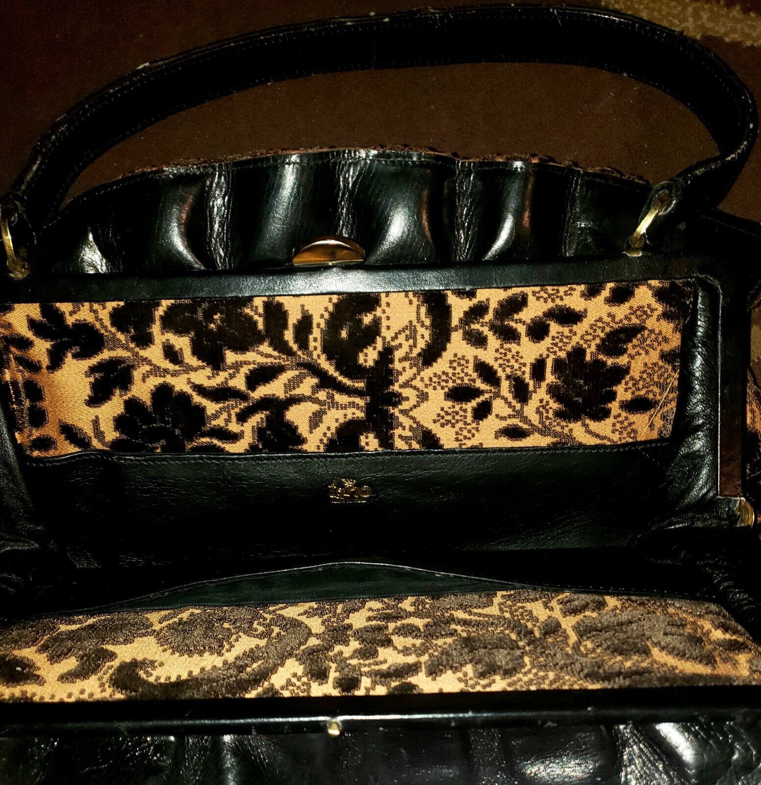 Vintage Spanish Floral Tano Handbag - 1900s