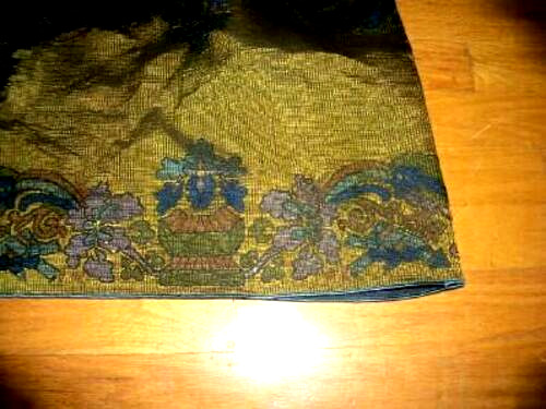 Art Deco Reversible Geisha Tapestry Runner 6ft