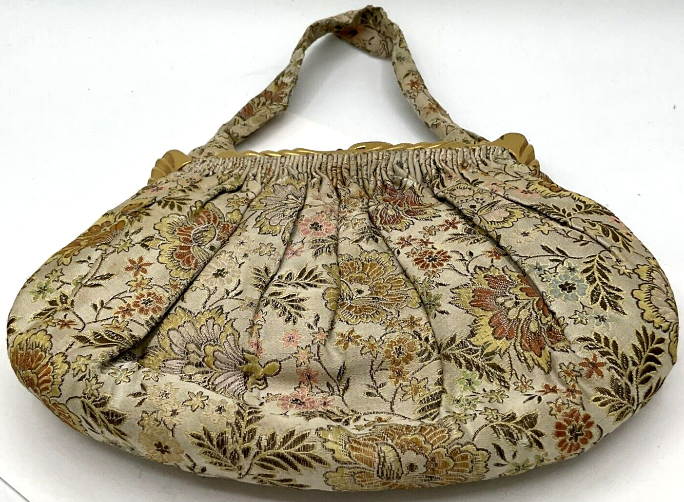 Vintage Floral Tapestry Purse by Bergdorf Goodman