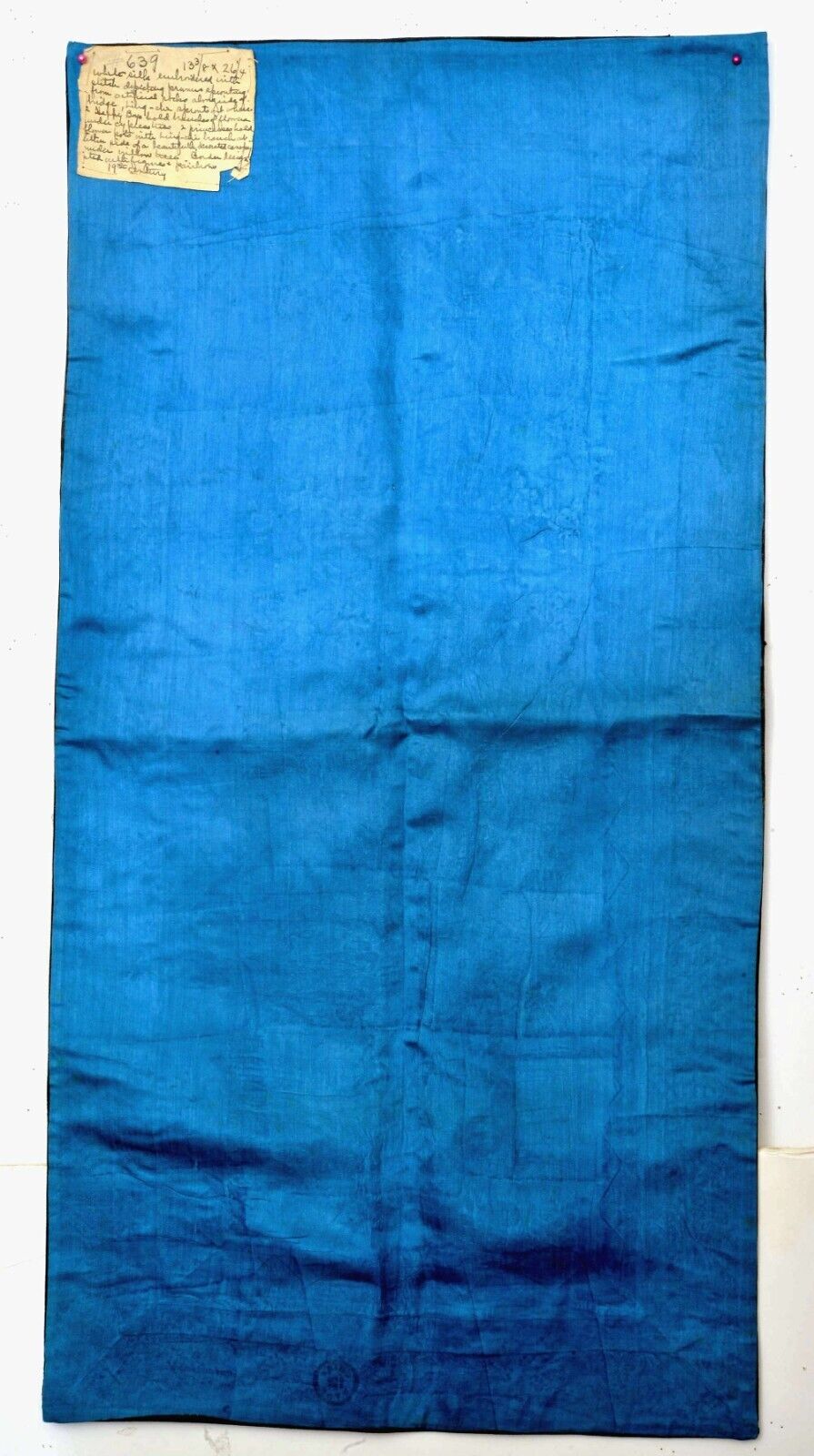 Antique Chinese Silk Embroidery Tapestry Panel