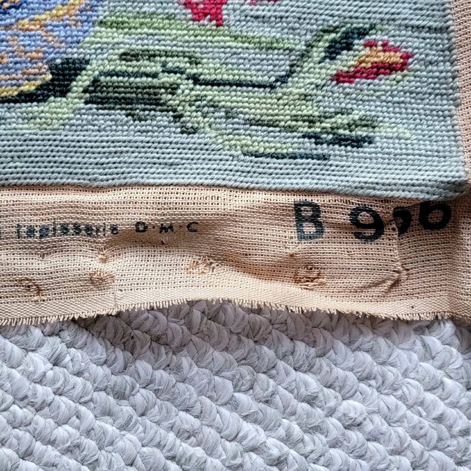 20th Century French Needlepoint Tapestry - Les Tulipes