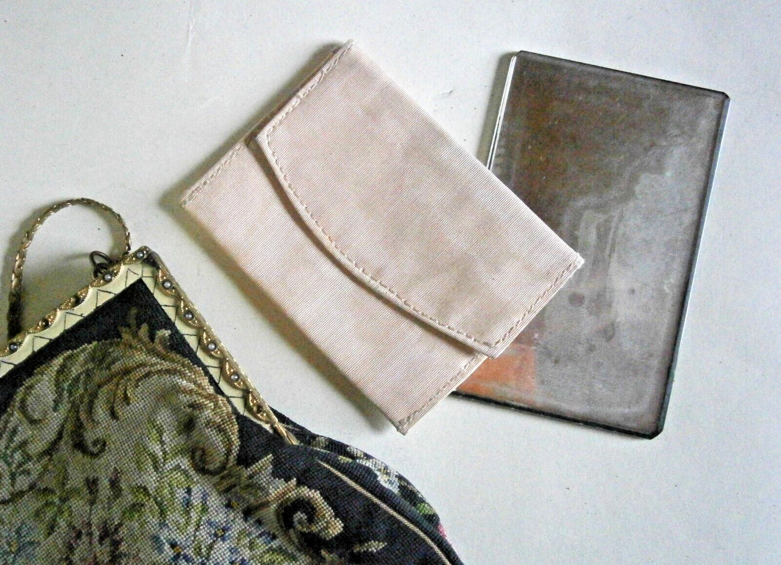 Antique Austrian Tapestry Handbag from 1900s
