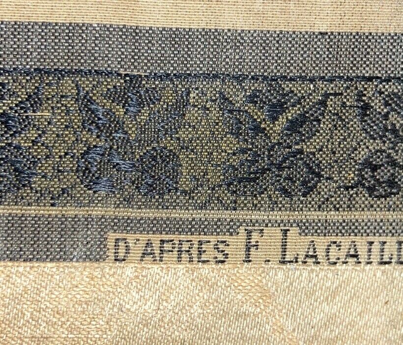 19th Century Maria Virgo Stevengraph Silk Art