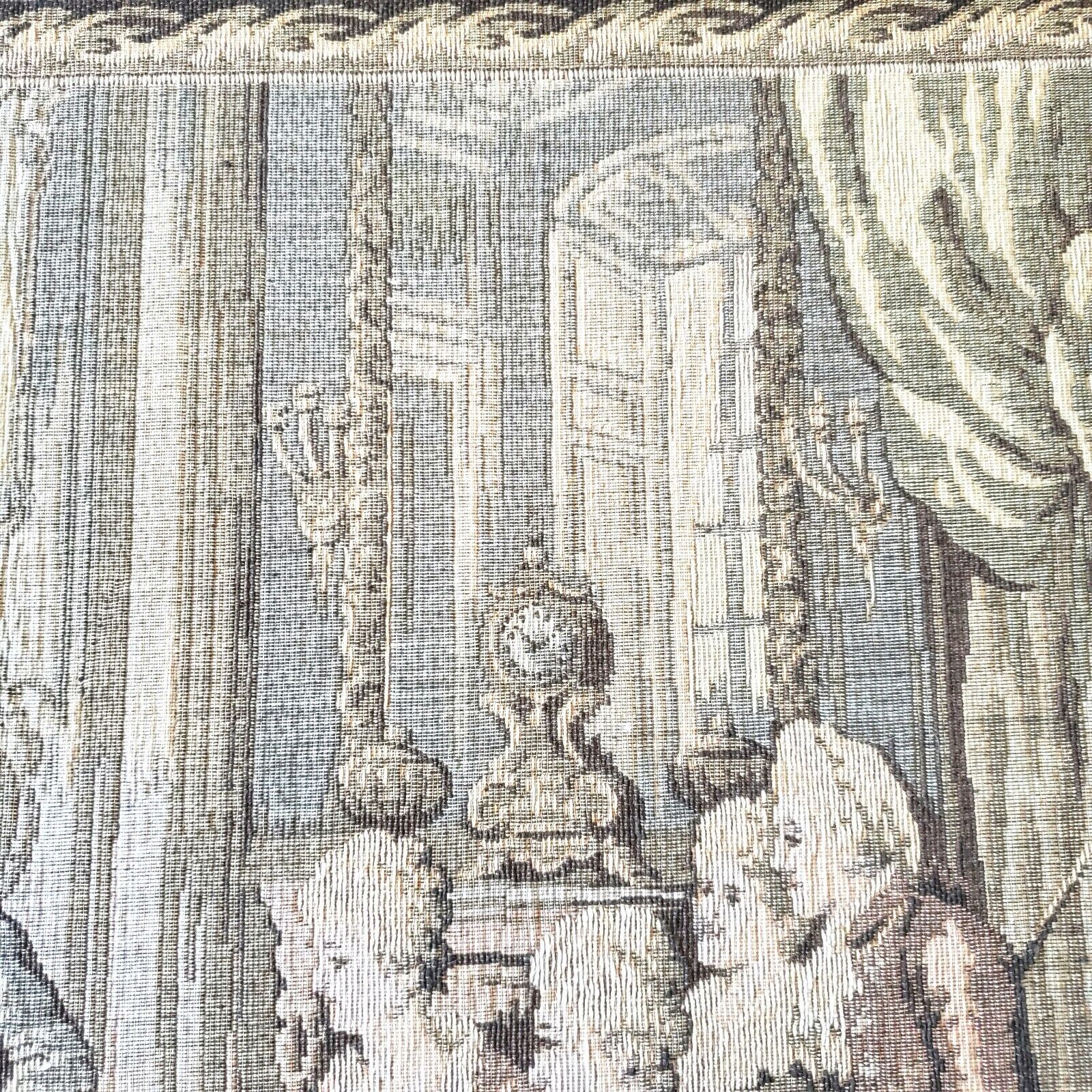 Framed Antique French Tapestry of Young Mozart