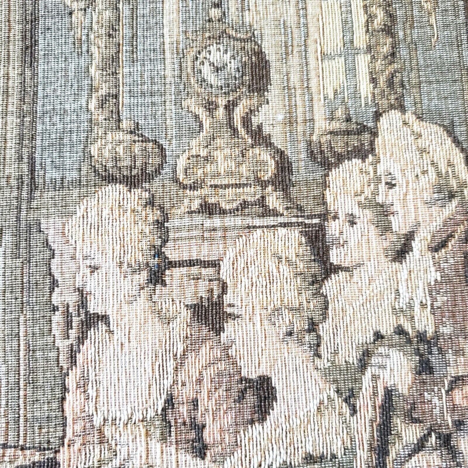 Framed Antique French Tapestry of Young Mozart