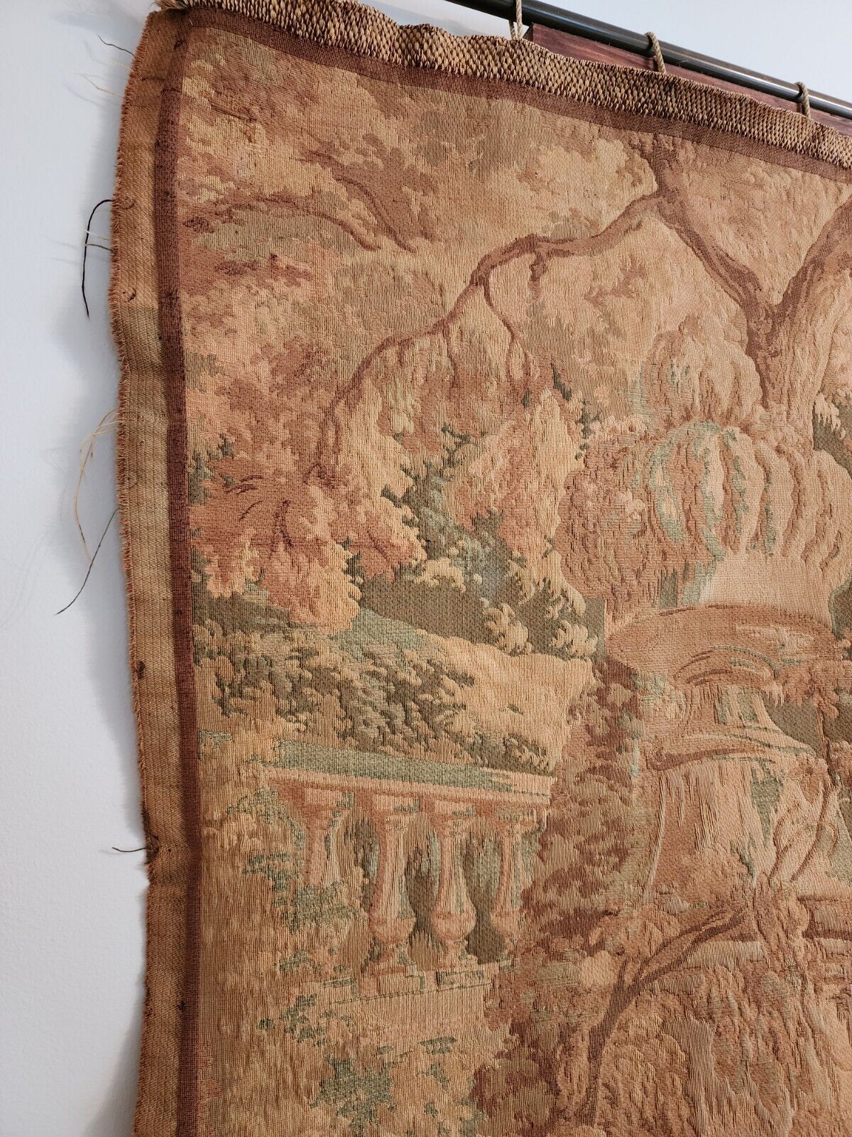 Antique French Woven Wall Tapestry by Albert Fourie