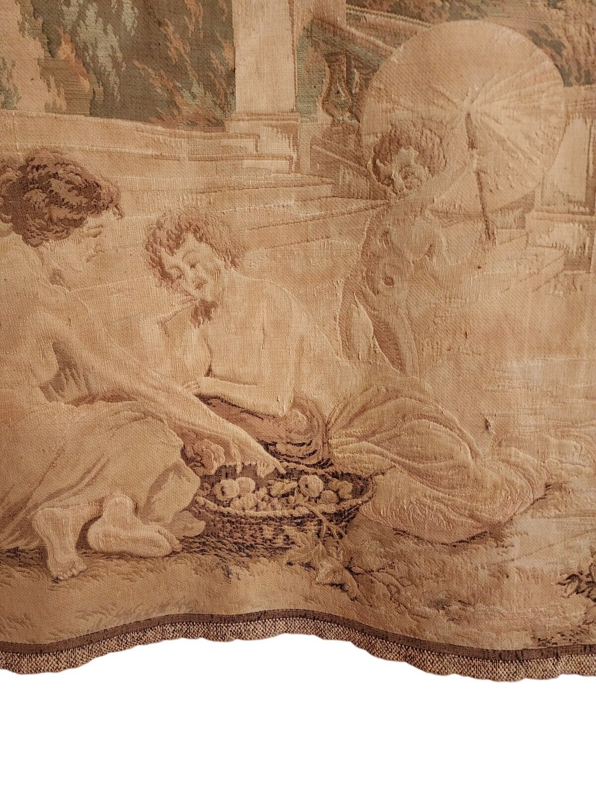 Antique French Woven Wall Tapestry by Albert Fourie