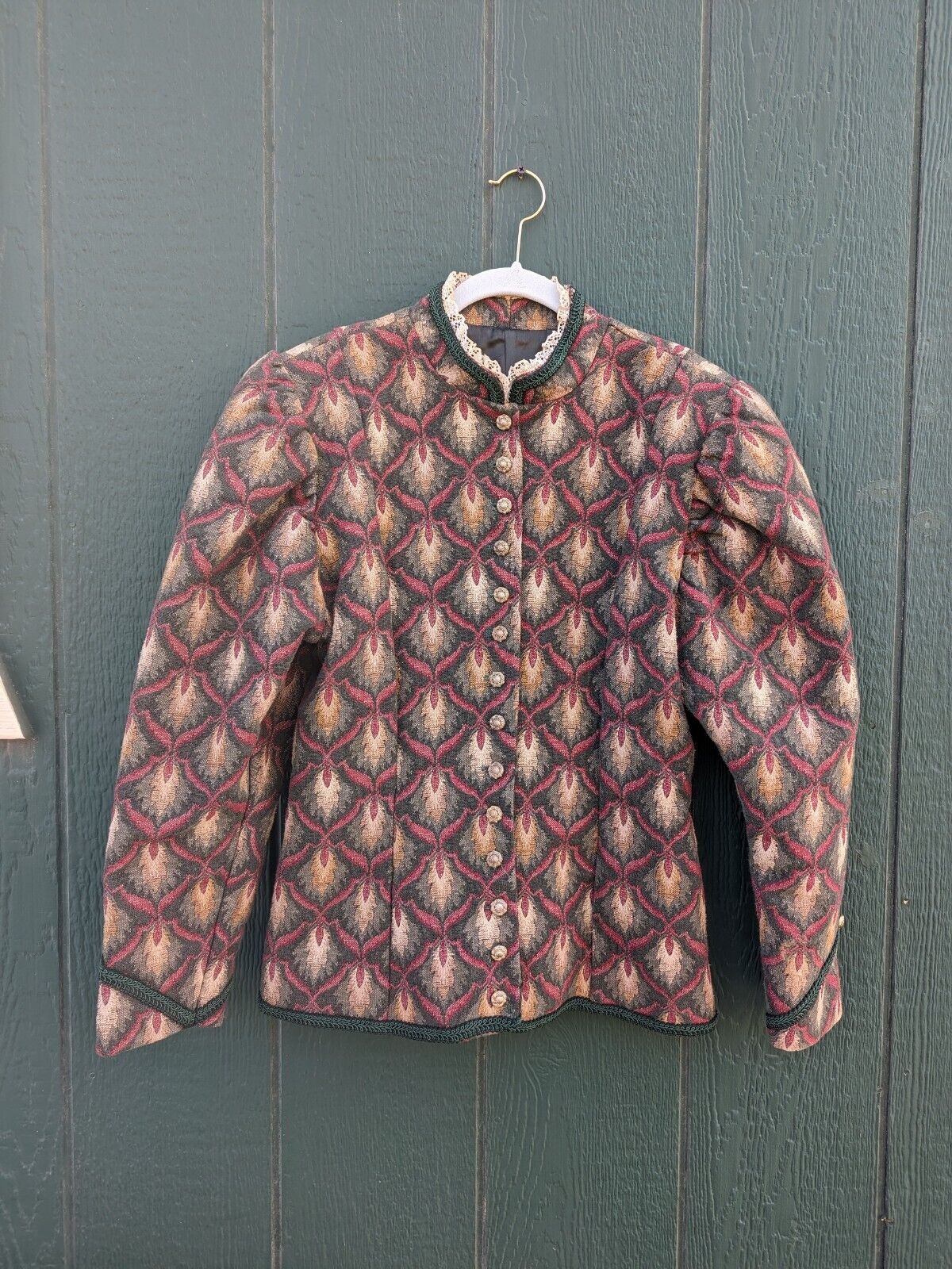 1800s Style Tapestry Outing Jacket by Buckaroo Bobbins