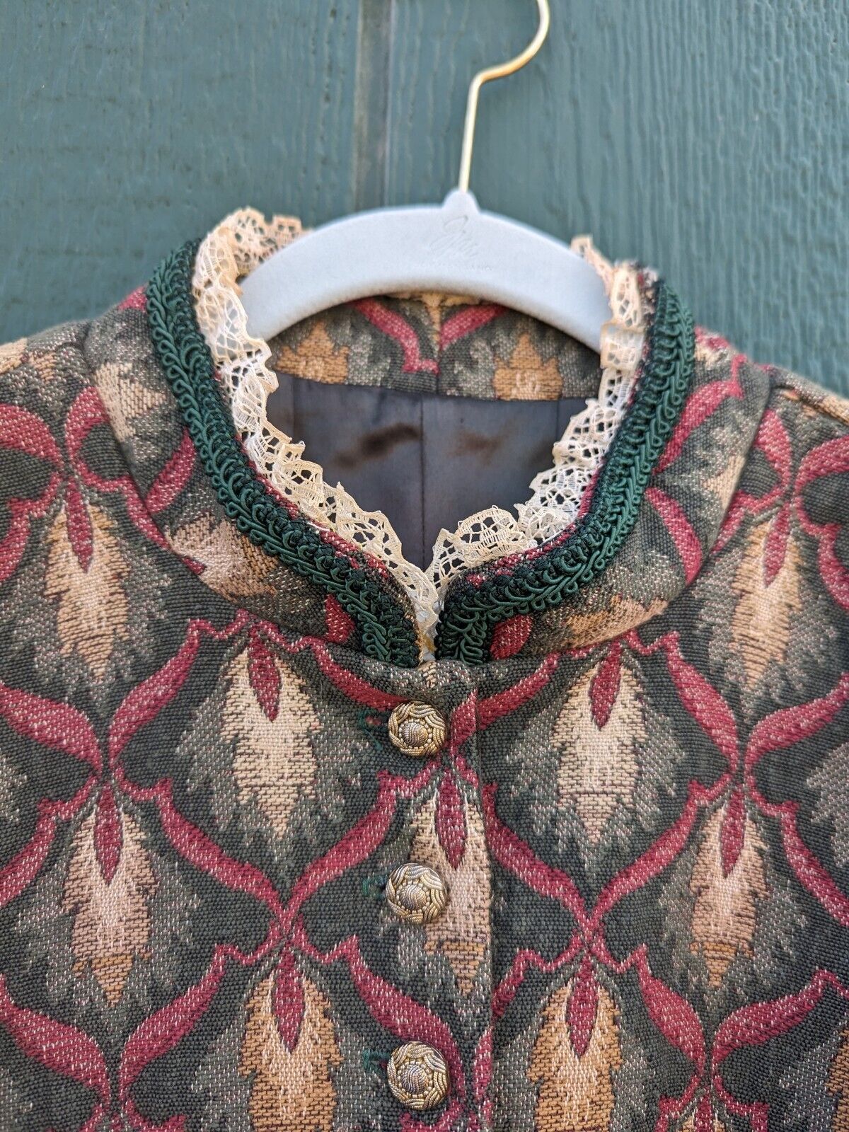1800s Style Tapestry Outing Jacket by Buckaroo Bobbins