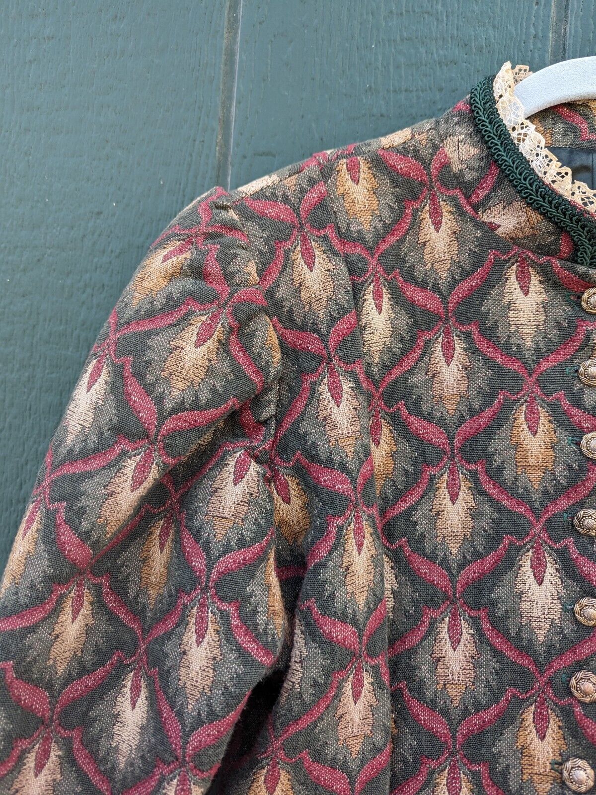 1800s Style Tapestry Outing Jacket by Buckaroo Bobbins