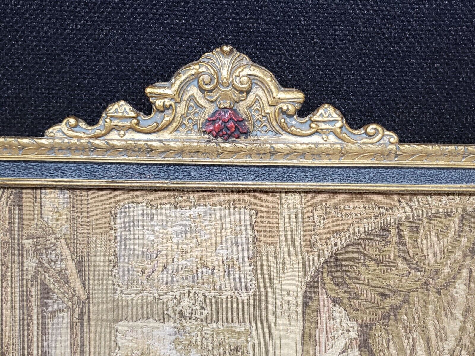 Ornate Gold Frame Antique Tapestry for Elegance