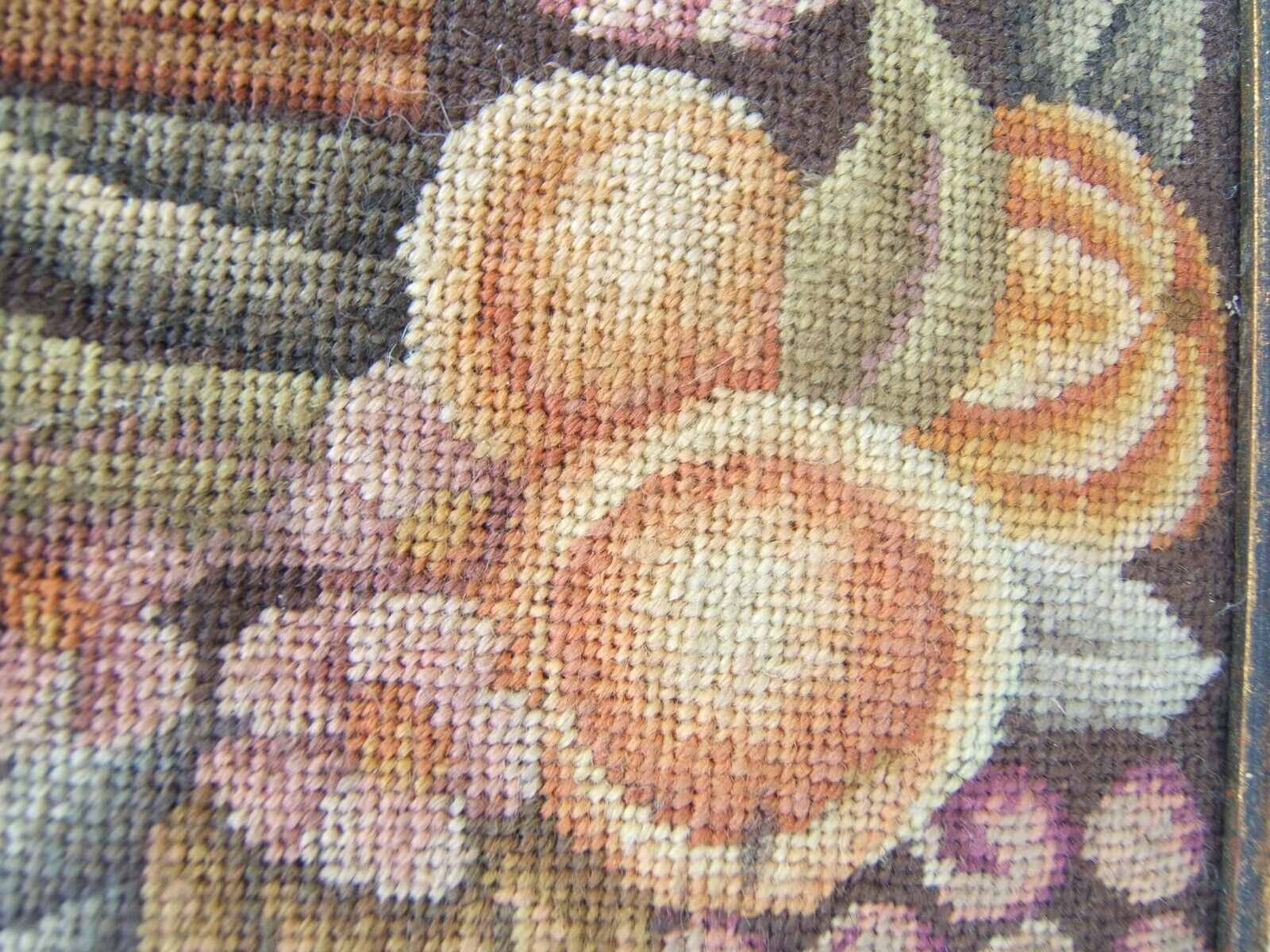 18th Century Needlepoint Classical Figures & Florals