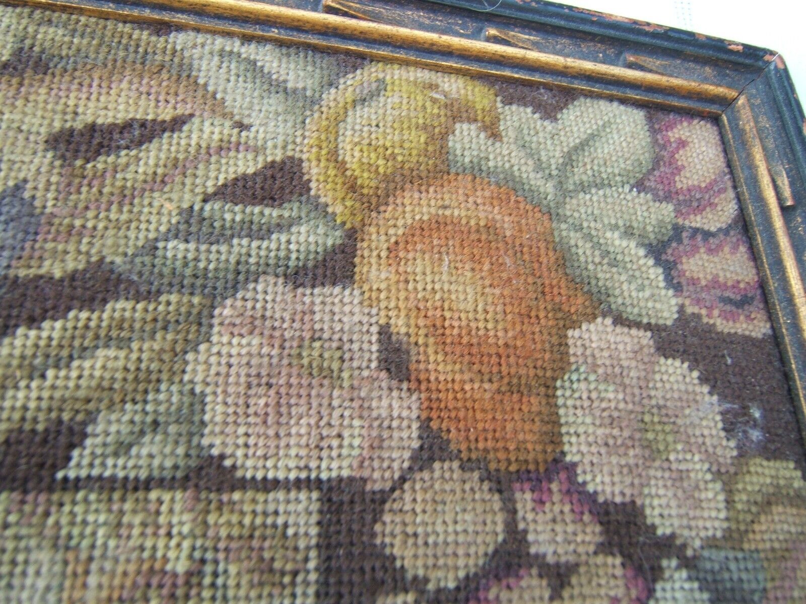 18th Century Needlepoint Classical Figures & Florals