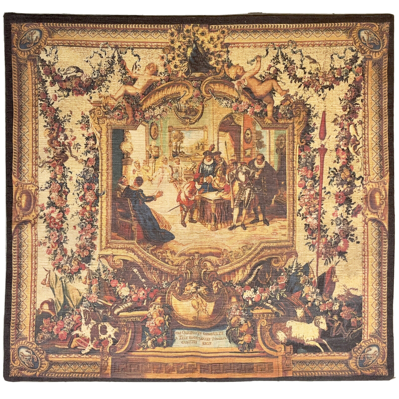 Belgium Tapestry D'Art Don Quichote Wall Art
