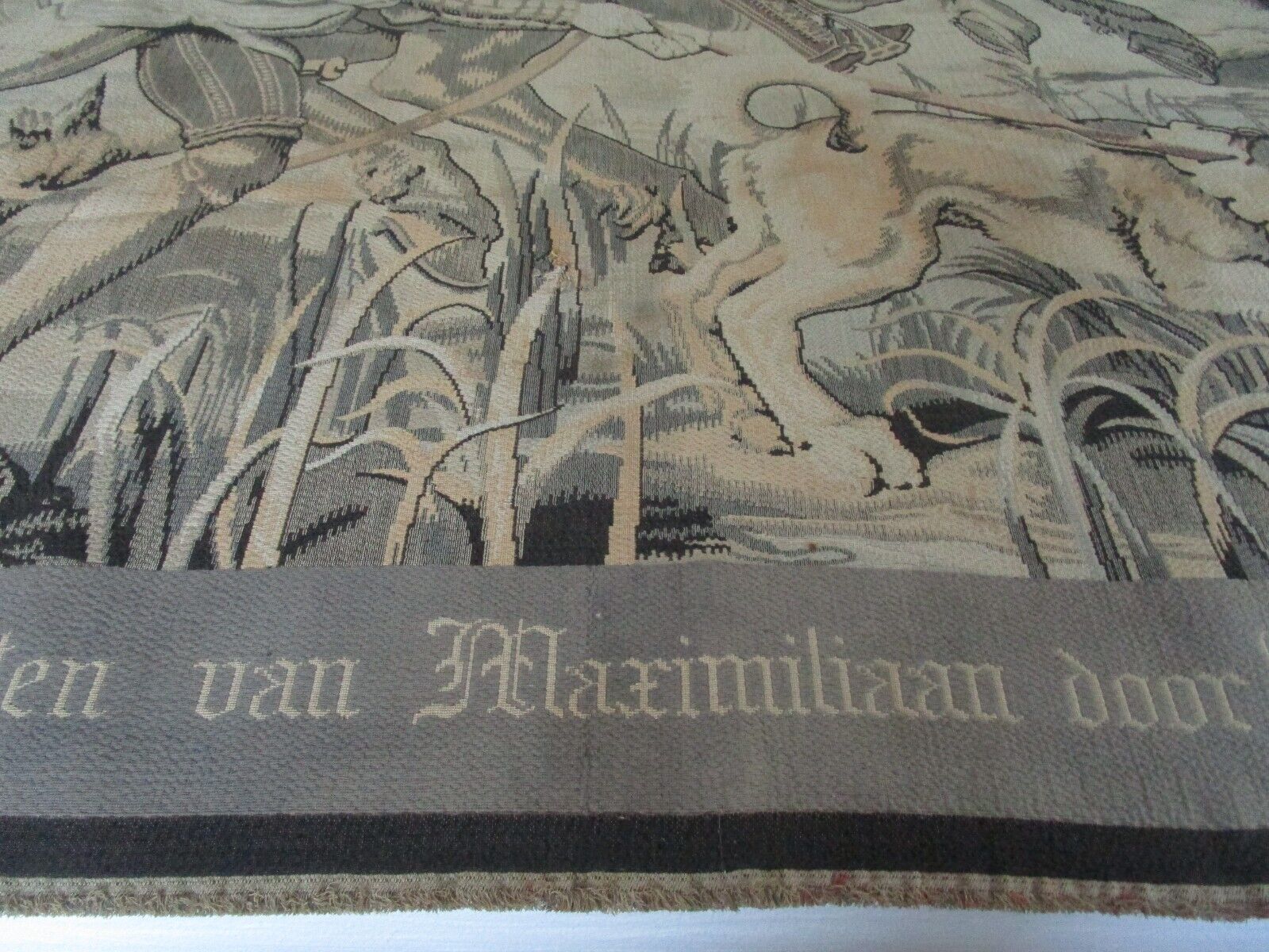 Maximilian Brussels 1800s French Renaissance Tapestry