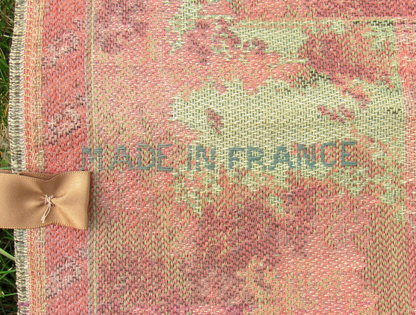 Vintage French Tapestry: 1700s-1800s Court Scene