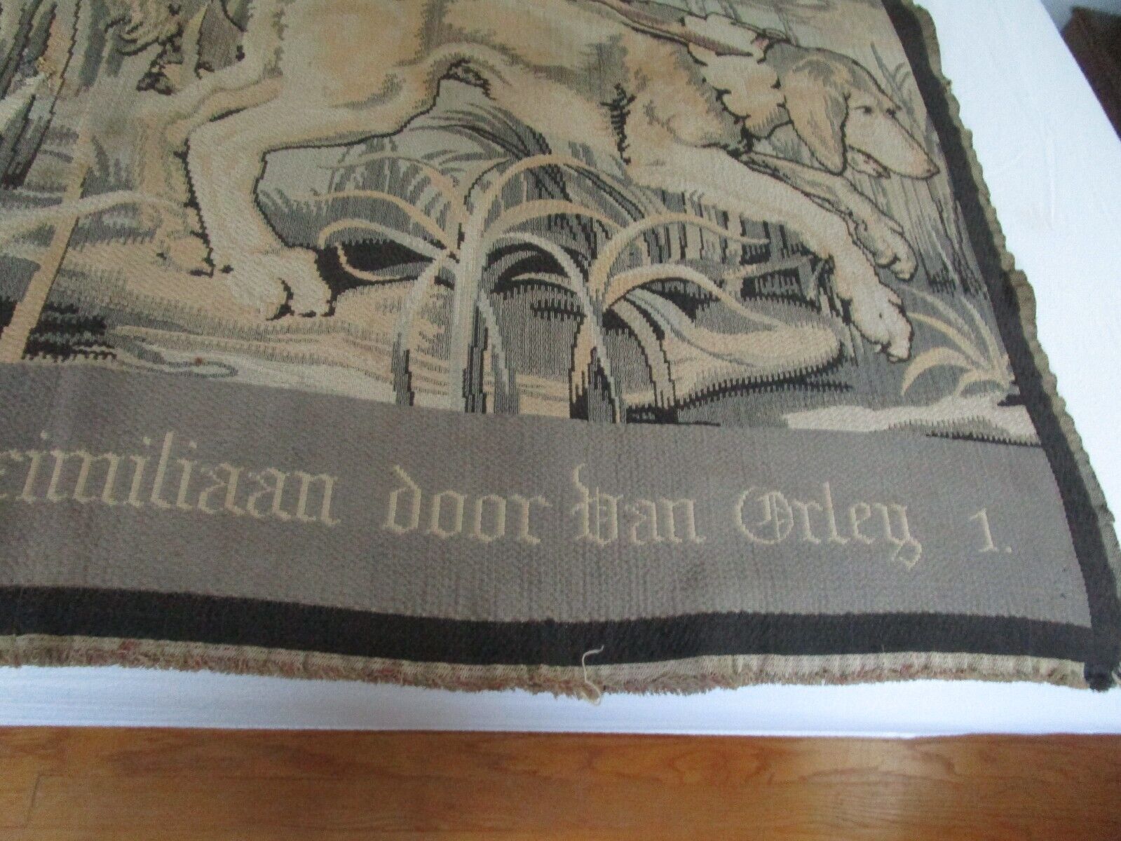 Maximilian Brussels 1800s French Renaissance Tapestry