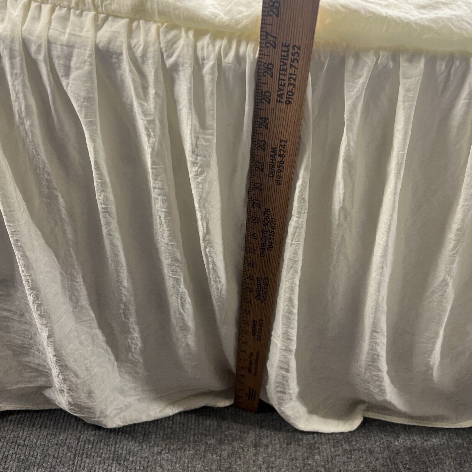 Stunning 1940s Cream Satin Quilted Bedspread
